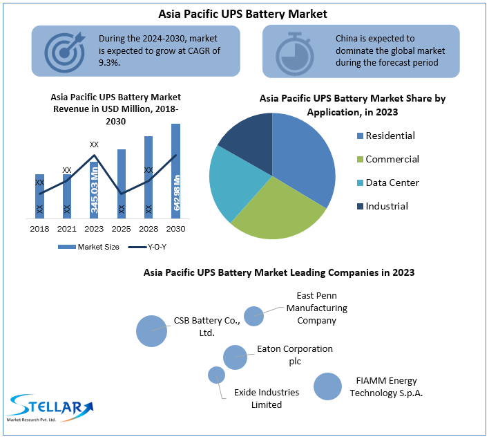 Asia Pacific UPS Battery Market