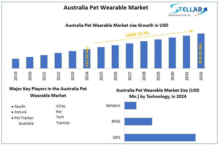 Australia Pet Wearable Market snapshot