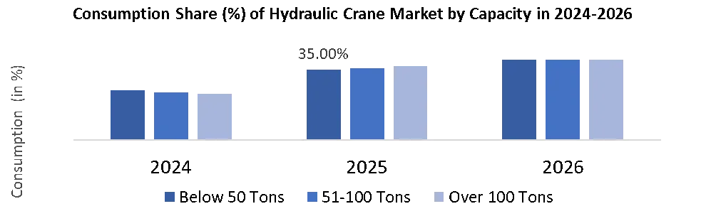 Hydraulic Crane Market by capacity