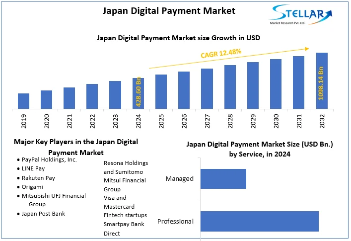 Japan Digital Payment Market snapshot