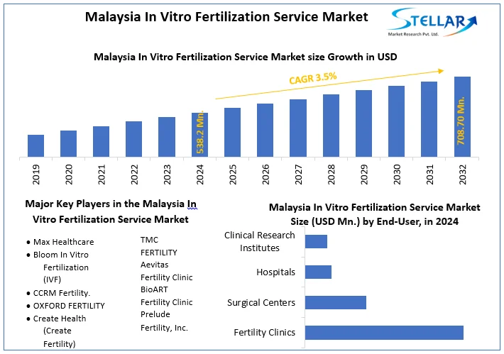 Malaysia In Vitro Fertilization Service Market snapshot