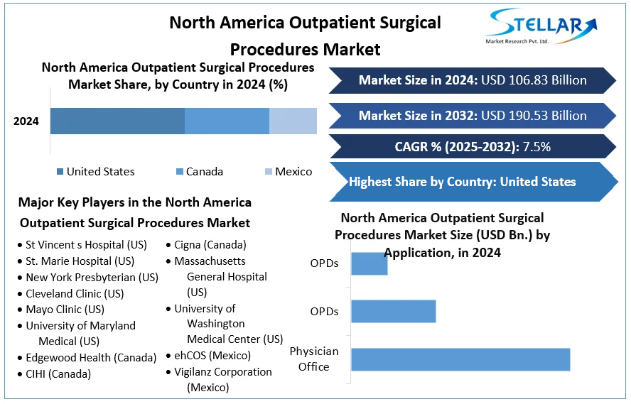 North America Outpatient Surgical Procedures Market cagr