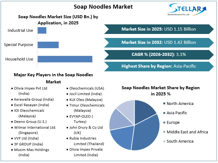 Soap Noodles Market overview