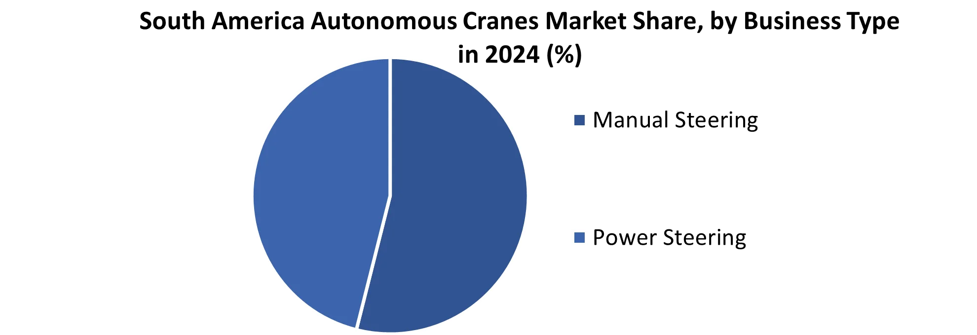 South America Autonomous Cranes Market share by Business Type
