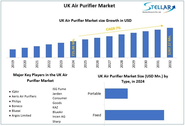 UK Air Purifier Market snapshot